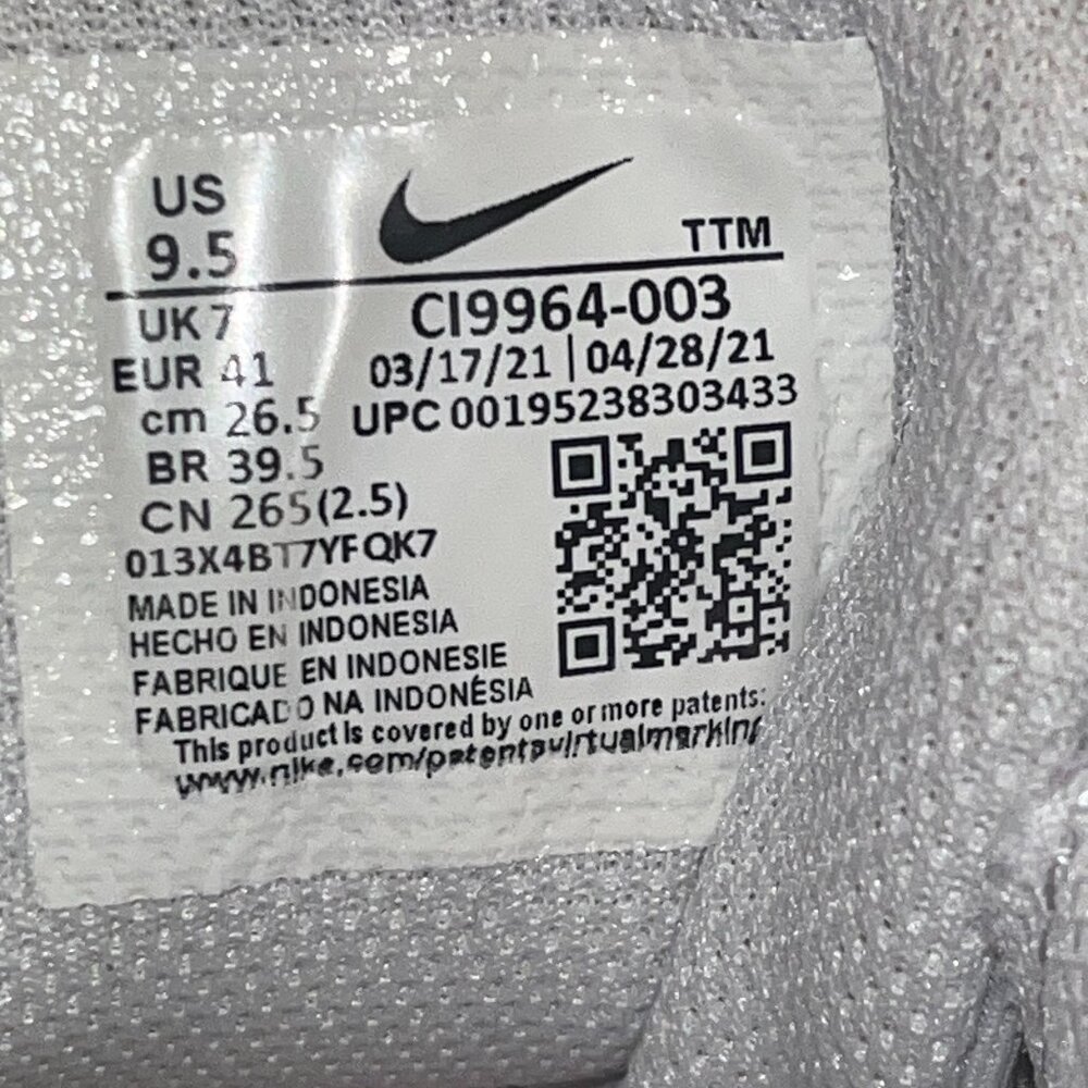 Nike Women's Flex running sneakers White rose gold/pink trainers 9.5 EUC - Picture 8 of 8